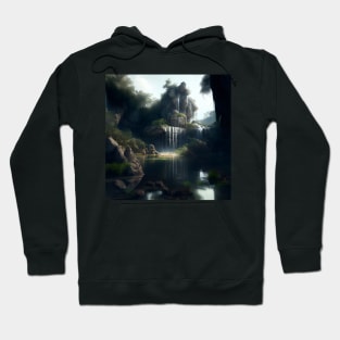 Fantasy Mountain Hideaway Hoodie